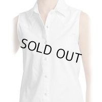 パンハンドルスリム ウエスタン シャツ ホワイト ノースリーブS/Panhandle Slim Western Shirt(Women's)