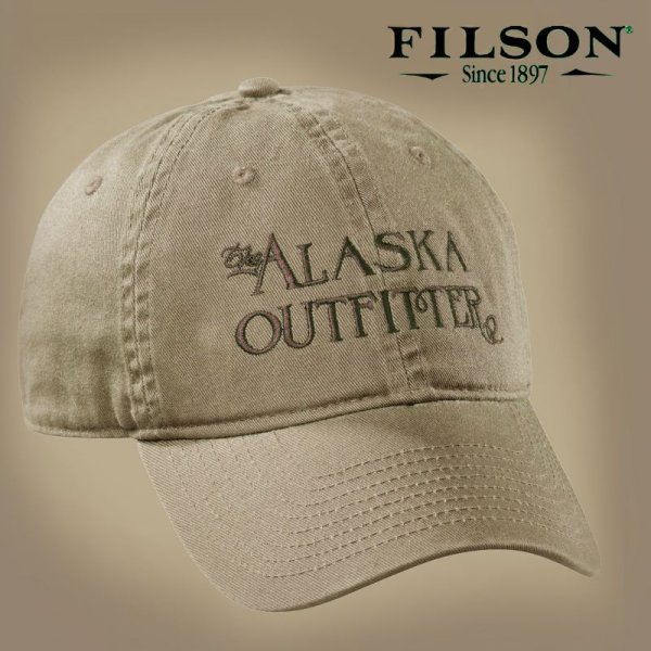 画像1: フィルソン アラスカ アウトフィッターズ キャップ（タン）/Filson Cap