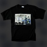 ルート66 半袖Tシャツ The Mother Road（ブラック）/U.S.Route66 T-shirt