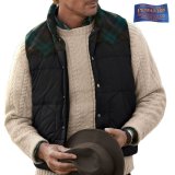 ペンドルトン レッドウッド ダウン ベスト ブラウンウォッチタータン/Pendleton Down Vest