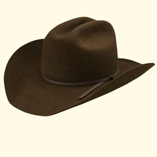 画像クリックで大きく確認できます　Click↓1: ファーフェルト カウボーイ ハット（ブラウン）7-1/8/Cowboy Hat (Brown)