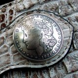 1$モーガンフェイスコインコンチョ/1$MORGAN FACE COIN CONCHO・37mm