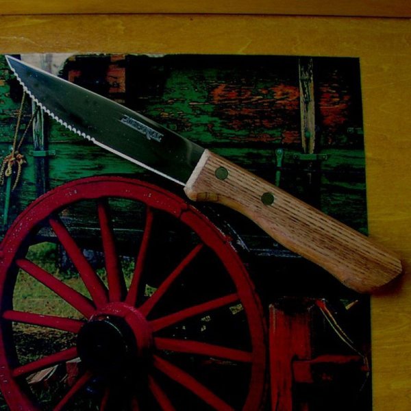 画像1: ステーキハウススタイルナイフ/Steak Knife