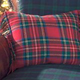 ペンドルトンフリンジ ピロー（Royal Stewart Tartan）/Pendleton Toss Pillows