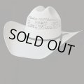 ウエスタン ストローハット（ホワイト）57cm/Western Straw Hat