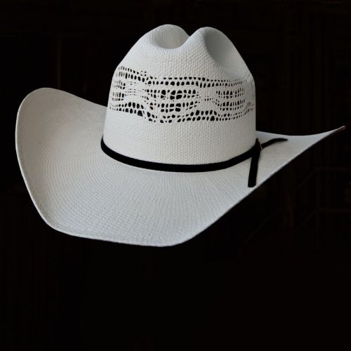 画像クリックで大きく確認できます　Click↓1: ウエスタン ストローハット（ホワイト）57cm/Western Straw Hat
