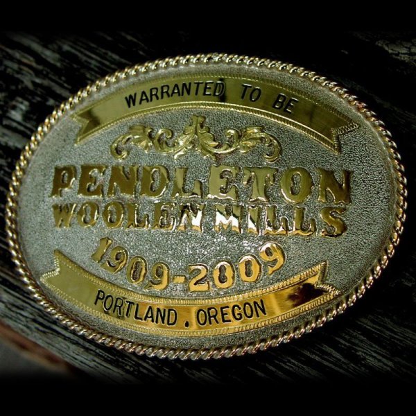 画像1: ペンドルトン バックル ハンドメイド リミテッドエディション（100周年記念限定）/Pendleton Limited Edition Belt Buckle