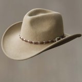 クラッシャブルウール カウボーイハット（ライトブラウン）/Wool Cowboy Hat(Light Brown)