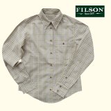 フィルソン Filson レディース 長袖シャツ（グリーンマルチ）