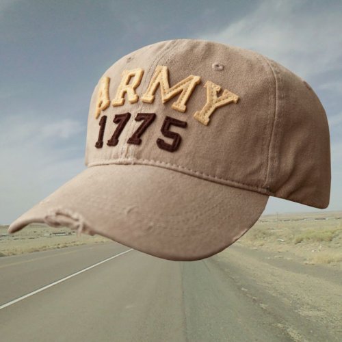 画像クリックで大きく確認できます　Click↓1: アーミー1775 キャップ（カーキ）/Bassball Cap(Khaki)