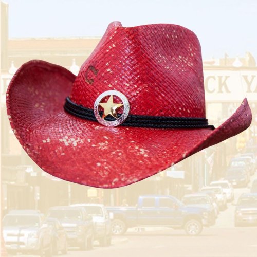 画像クリックで大きく確認できます　Click↓1: チャーリーワンホース カウガールハット（レッド）/Charlie 1 Horse Cowgirl Hat(Red)