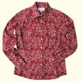 パンハンドルスリム ウエスタンシャツ・レッド（長袖/レディース）M/Panhandle Slim Long Sleeve Western Shirt(Women's) 