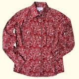 パンハンドルスリム ウエスタンシャツ・レッド（長袖/レディース）/Panhandle Slim Long Sleeve Western Shirt(Women's)