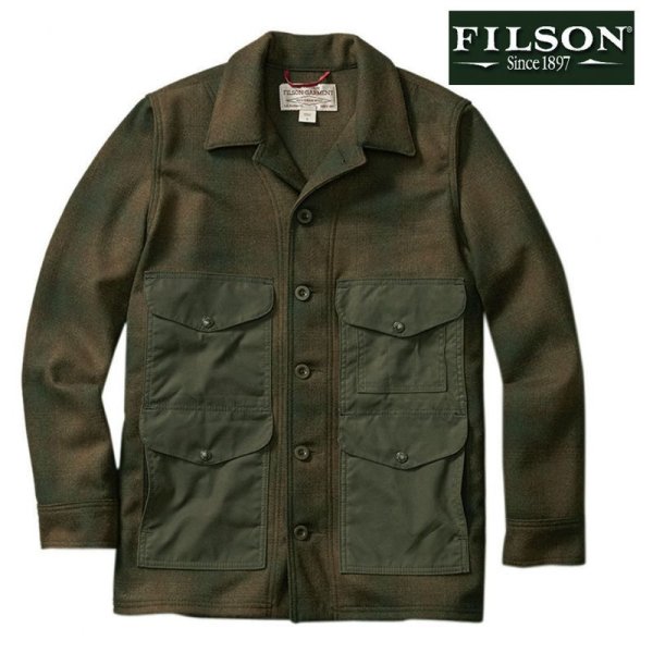 画像1: フィルソン ウール シアトル クルーザー コートM/Filson Wool Coat