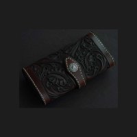 ファニー キーケース ハンドクラフトS（ブラウン）/Funny Key Case Hand Crafted S(Brown)