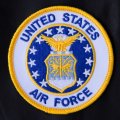 ワッペン UNITED STATES AIR FORCE ホワイト/Patch