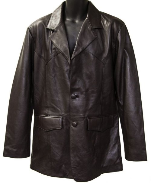 画像クリックで大きく確認できます　Click↓1: ウエスタン レザージャケット（ブラウン）40/Western Leather Jacket