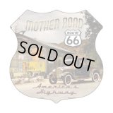 ルート66 マザーロード メタルサイン/Metal Sign Route 66 Mother Road