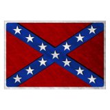 アメリカ 南軍旗 メタルサイン/Metal Sign Confederate Flag