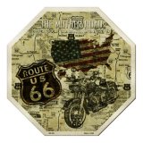 ルート66 ヴィンテージ マザーロード メタルサイン/Metal Sign Route 66