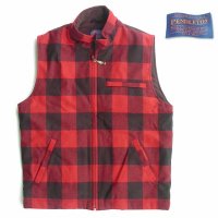 ペンドルトン ピュアバージンウール・シンサレート バッファローチェックベストS/Pendleton Rob Roy Plaid Vest