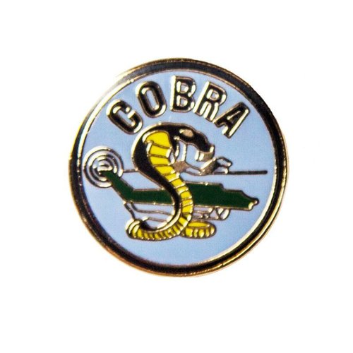 画像クリックで大きく確認できます　Click↓1: ピンバッジ コブラ COBRA/Pin