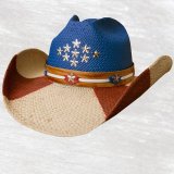 ウエスタン パナマ ストローハット（パトリオット）/Western Straw Hat