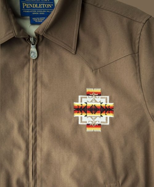 画像クリックで大きく確認できます　Click↓2: ペンドルトン チーフジョセフ ジャケット タン/Pendleton Jacket(Chief Joseph Tan)