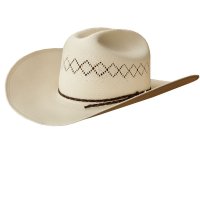 ベイリー ストロー カウガール ハット 20X（アイボリー）56cm/Straw Hat(Ivory)