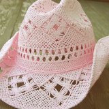 ストローハット（ピンク）/Straw Hat(Pink)