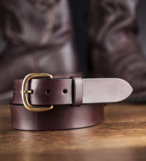 画像クリックで大きく確認できます　Click↓1: ファニー 38mm ハーネス ベルト（ブラウン）/Funny 1-1/2"Harness Belt(Brown) 