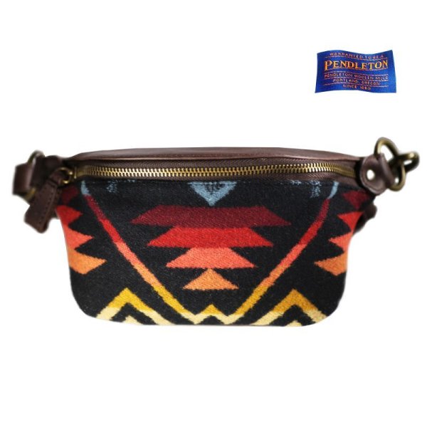 画像1: ペンドルトン ヒップバッグ・ウエストバッグ（コヨーテビュートブラック）/Pendleton Fanny Pack(Coyote Butte Black)