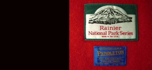 画像クリックで大きく確認できます　Click↓3: ペンドルトン ナショナルパーク ブランケット・レー二ア国立公園/Pendleton National Park Blankets(Rainer)