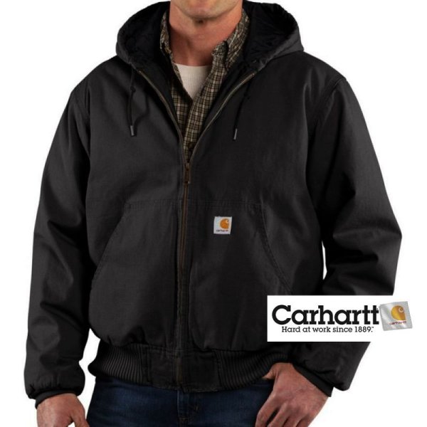 画像1: カーハート リップストップ アクティブ ジャケット（ブラック）S/Carhartt Ripstop Active Jacket