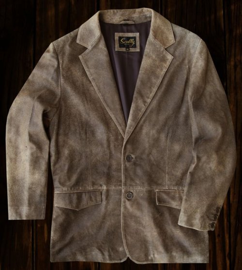 画像クリックで大きく確認できます　Click↓1: スカリー ラギッド ラム レザー ジャケット（ビンテージブラウン）42/Scully Leather Jacket