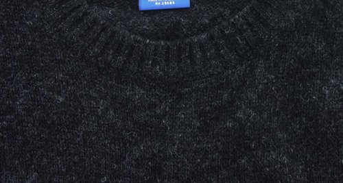 画像クリックで大きく確認できます　Click↓2: ペンドルトン シェトランド ウール セーター（ブラック ヘザー）S/Pendleton Shetland Wool Sweater Black Heather