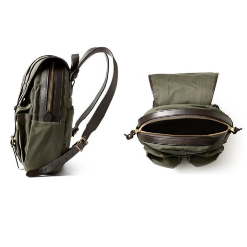 画像クリックで大きく確認できます　Click↓3: フィルソン リュックサック（オッターグリーン）/Filson Rucksack