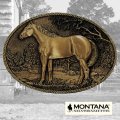 モンタナシルバースミス ベルト バックル スタンディングホース/Montana Silversmiths Belt Buckle