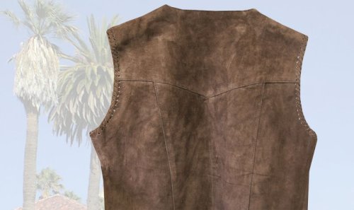 画像クリックで大きく確認できます　Click↓2: スカリー ウエスタン フリンジ ベスト（ブラウン）XS/Scully Western Fringe Vest(Women's)