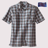 ペンドルトン バーロウ アウトドア シャツ （半袖 ・ブルー）S/Pendleton Barlow Outdoor Shirt