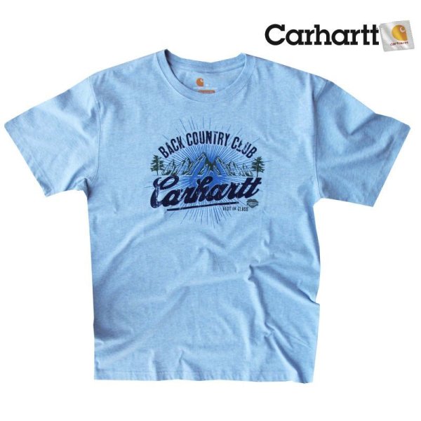 画像1: カーハート Tシャツ バックカントリー（半袖）M/Carhartt T-shirt
