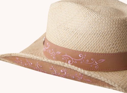 画像クリックで大きく確認できます　Click↓3: ブルハイド ウエスタン ストローハット（ビコーズオブユー）/BULLHIDE Western Straw Hat Because of You