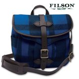 フィルソン マッキーノ スモール フィールドバッグ（ブルー×ブラック）/Filson Mackinaw Small Field Bag(Blue×Black)