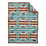 ペンドルトン チーフジョセフ ムチャチョ ブランケット（アクア）/Pendleton Chief Joseph Muchacho Blanket(Aqua)