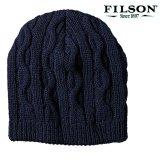 フィルソン バージンウール ヘビー ニット キャップ（ネイビー）/Filson Heavy Knit Cap