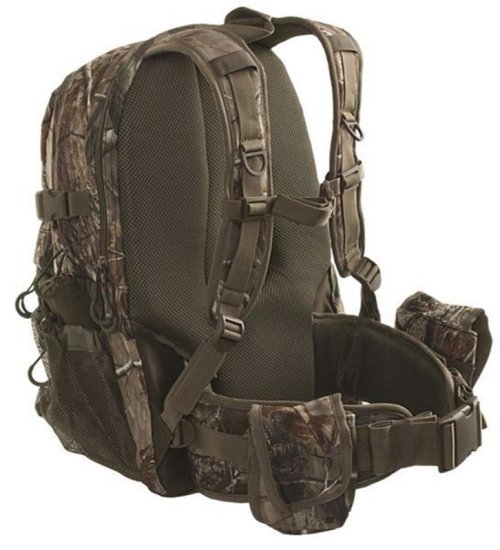 画像クリックで大きく確認できます　Click↓2: カモ ハンティング バックパック（リアルツリーAP）/Back Pack(Realtree AP)