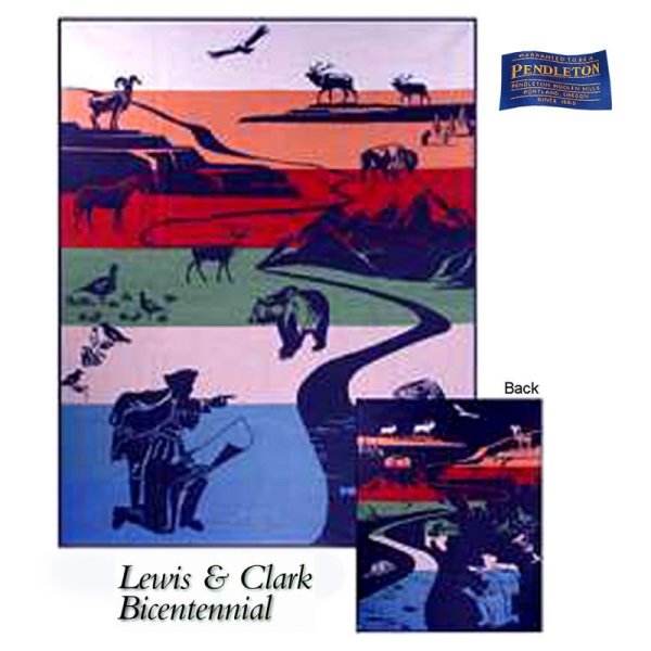 画像1: ペンドルトン ブランケット ルイス＆クラーク探検隊 200年特別記念 Joined In Discovery/Pendleton Blanket Lewis&Clark Bicentennial