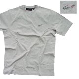 グレッグノーマン フィッシュ 半袖 Ｔシャツ（ライトグレー）/Greg Norman T-shirt