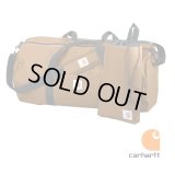 カーハート ダッフルバッグ ユーティリティポーチつき（カーハートブラウン）/Carhartt Duffle Bag(Carhartt Brown)