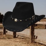 フォートワース ローンスター ハット（ブラック）/Fort Worth Lone Star Hat(Black)